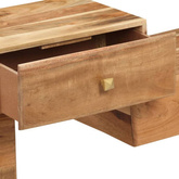 vidaXL Szafka pod TV, 108x30x49 cm, lite drewno akacjowe