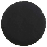 Poduszki na siedziska 2 pcs Czarny ?60 x 21 cm Aksamit