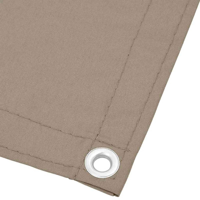 Parawan balkonowy, taupe, 75x700 cm, 100% poliester Oxford