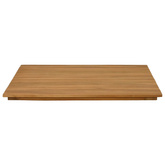 Blat stołu 70 x 70 x 3,5 cm Kwadrat Lite drewno teakowe