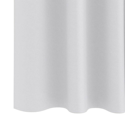 Firany blackout z kółkami 2 pcs Jasnoszary 175 x 140 cm