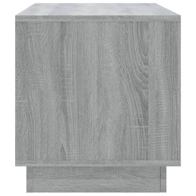 vidaXL Szafka pod TV, szary dąb sonoma 102x41x44 cm