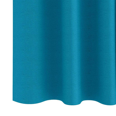 Firany blackout z kółkami 2 pcs Turkusowy 245 x 140 cm