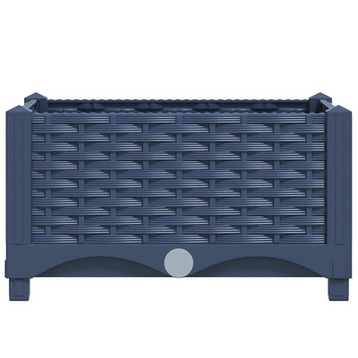 Donica do podniesionej rabaty, 120x40x23 cm, polipropylen