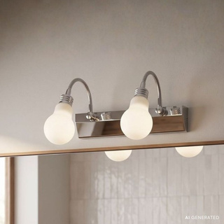 Lampa ścienna kinkiet candellux acrylic 22-27054 led chrom biały