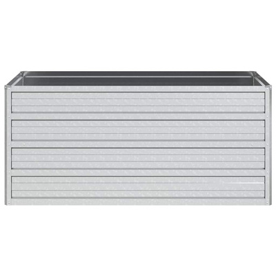 Donica do podwyższonej rabaty, 100x40x45 cm, stal galwanizowana