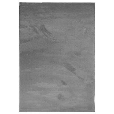 vidaXL Dywan OVIEDO z krótkim włosiem, antracytowy, 160x230 cm