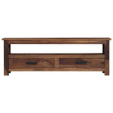 vidaXL Szafka pod TV, 118x30x40 cm, lite drewno sheesham
