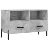 vidaXL Szafka pod TV, szarość betonu, 80x36x50 cm