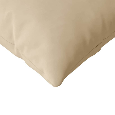 Poduszki na sofę 2 pcs Kremowy 145 x 40 cm tkanina