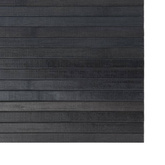 vidaXL Dywan prostokątny, szary, 100x400 cm, bambusowy