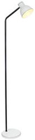 Lampa podłogowa czarno-biała prosta regulowana Zumba Candellux 51-72092