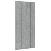 Panel dachowy 12 pcs srebrny 100 x 45 cm Stal galwanizowana