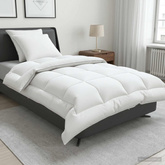 Zestaw kołdry i poduszek 3 szt. 140x220 cm Zima 450 GSM Wełna