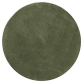 vidaXL Dywan HUARTE z krótkim włosiem, zielony, Ø 120 cm