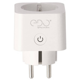 Inteligentne gniazdko wtyczka Schuko WiFi Smart Tuya z monitorem energii 16A 3680W EDO777486 EDO Solutions