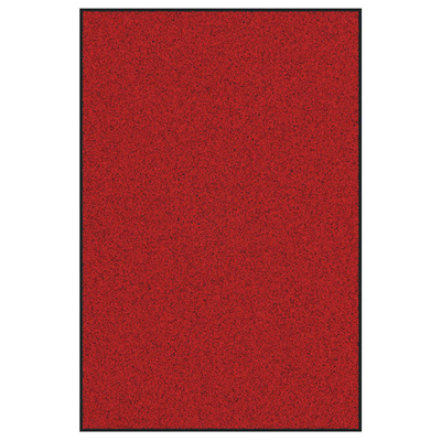 Dywanik wejściowy Czerwony i Czarny 120 x 180 cm 100% poliamid