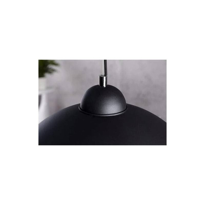 Lampa Wisząca Retro Loft Czarno Złota 40cm E27 Abruzzo Geo