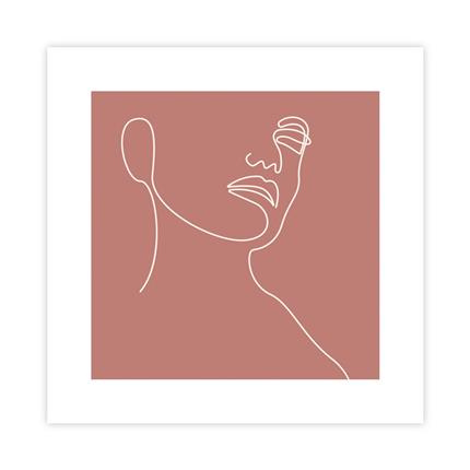 Face II Plakat : Rozmiar - 30x30 cm