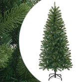 Sztuczna choinka z podstawą Zielony 120 cm PVC, PE i stal