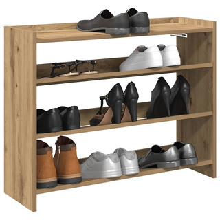 Stojak na buty, dąb artisan, 80x25x62 cm