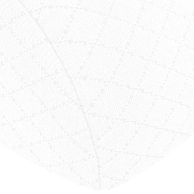 Poduszka na nogi Gładki Biały 52 x 20 x 12 cm Pianka z pamięcią