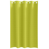 Firany blackout z kółkami 2 pcs Zielony 175 x 140 cm Poliester