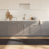 vidaXL Dywan prostokątny, ciemnobrązowy, 70x1000 cm, bambusowy