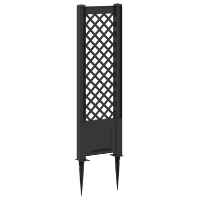 Trellis z gwoździem antracytowy 43 x 6 x 165 cm PP