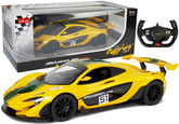 Auto R/C McLaren P1 GTR Rastar 1:14 Żółte na pilota