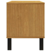 Szafka pod TV FLAM, 110x40x50 cm, lite drewno sosnowe vidaXL