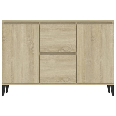 Szafka, dąb sonoma, 102x35x70 cm, materiał drewnopochodny