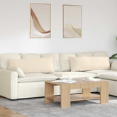 Poduszki na sofę 2 pcs Beżowy 120 x 40 cm tkanina