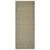 vidaXL Sizalowy dywanik do drapania, kolor taupe, 80x200 cm