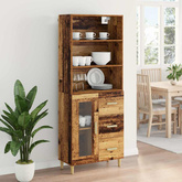 Highboard Stare drewno 69,5 x 34 x 180 cm Drewno inżynieryjne