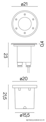 Lampa najazdowa 4031