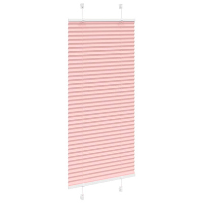 Roleta plisowana różowa 55x100 cm Szerokość tkaniny 54,4cm