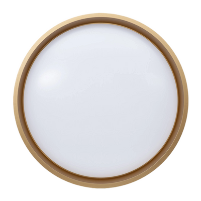 Plafon Okrągły Biało-złoty ?40cm 24W Abruzzo Sonata