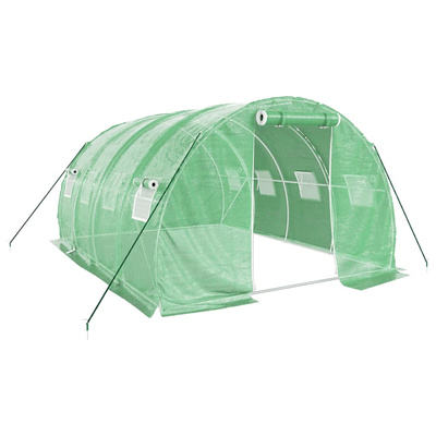 Szklarnia ze stalową ramą, zielona, 12 m?, 4x3x2 m