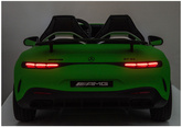 Auto Na Akumulator Mercedes GT63 AMG DKGT63 24V Cichy Silnik Matowy Zielony