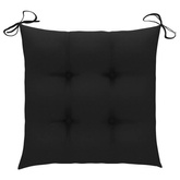 vidaXL Składane krzesła ogrodowe z poduszkami, 2 szt., bambusowe