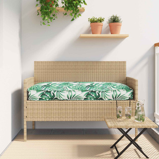 Poduszka Wzór liścia 120 x 60 x 12 cm Materiał Oxford Liść