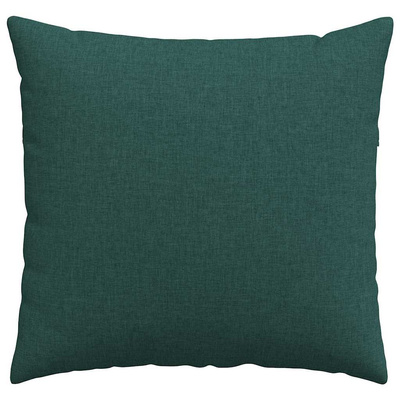Poduszki na sofę 2 pcs Ciemna zieleń 50 x 50 cm tkanina