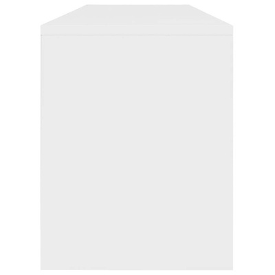 vidaXL Szafka pod TV, biała, 120x30x37,5 cm, materiał drewnopochodny