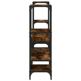 vidaXL Szafka pod TV, przydymiony dąb, 206,5x28,5x95 cm
