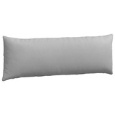 Poduszki na sofę 2 pcs Szary chmur 120 x 40 cm tkanina