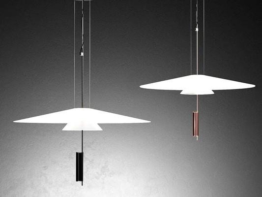 Nowoczesna Lampa Wisząca 2 warstwy LED Flamingo Parrot CZARNA ADANI AD105B