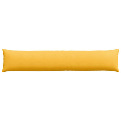 Poduszki na sofę 2 pcs Jasnożółty 200 x 40 cm