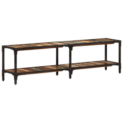 vidaXL Szafka pod TV, 150x30x41 cm, lite drewno odzyskane