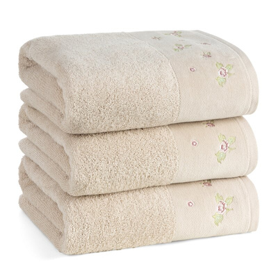 Ręcznik Dalia beżowy 70x140